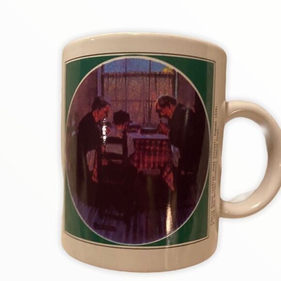 Norman Rockwell Saving Grace Mug - Picture 1 of 3